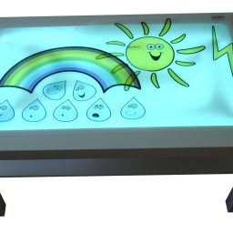 Mesa de Luz con patas ó sin patas