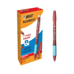 Bolígrafo Gellocity Illusion rojo Bic 516524