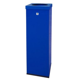 Papelera P-71 azul Cilindro P71-A