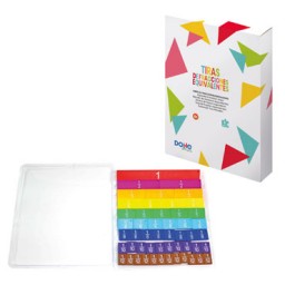 Tiras de fracciones equivalentes Dohe 1026