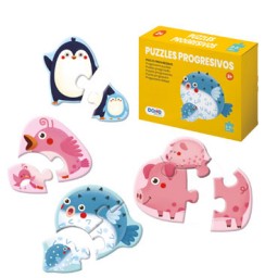 Mini puzzles 2-3 piezas Dohe 65000