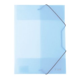 Carpeta gomas PP Din A-4 azul Dohe 90404
