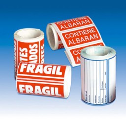 RLL200 Etiqueta FRAGIL 50x100 mm. Apli 00296