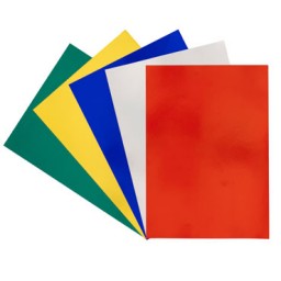 PQ10 cartulinas metalizadas rojas 50x65 Fabrisa 16243
