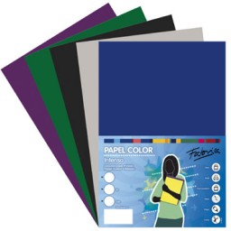 PQ100h papel verde oscuro A4 80g Fabrisa 17108