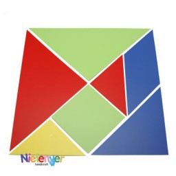 Tangram gigante plástico reciclado Niefenver 2300112