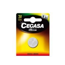 Pila litio CR2016  3V Cegasa