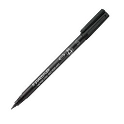 Marcador Lumocolor negro S Staedtler 313-9