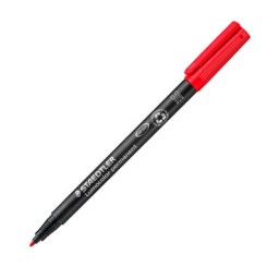 Marcador Lumocolor rojo M Staedtler 317-2