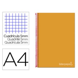 Cuaderno JOLLY 140HJ Din A-4 naranja Liderpapel 09748