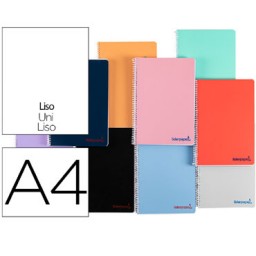 Cuaderno Wonder A4 80hj 90g liso Liderpapel 10751