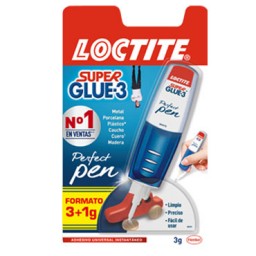 Pegamento Super Glue3 Perfect Pen 3 g. gel Loctite 2057746