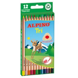 12 lápices de color Tri Alpino AL000128