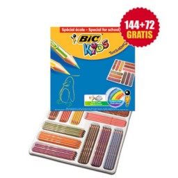 216 lápices de color Tropicolors 2 BIC 8971102