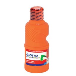 Botella de 250 ml. témpera Flúo naranja Giotto 531103
