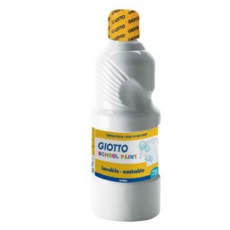 Botella de 500 ml. témpera líquida blanca Giotto F535301