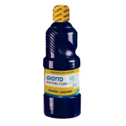 Botella de 500 ml. témpera líquida negra Giotto F535324