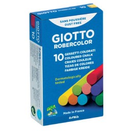 10 tizas de color Robercolor Giotto F538900