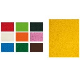 5 láminas EVA toalla amarillas 40x60 cm Fixo 00036560