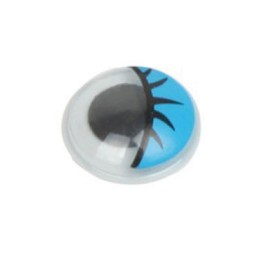 50 ojos azules ø 10 mm. Fixo 68011200