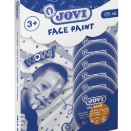 6 botes Face Paint 8ml. naranja Jovi 17104
