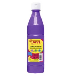 Botella témpera líquida violeta 500 ml.  Jovi 50623