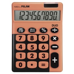Calculadora 150610 naranja 10 dígitos Milan 150610TDOBL