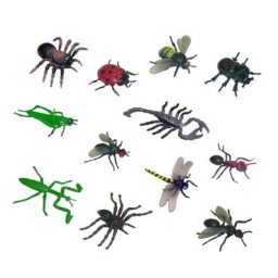 12 figuras de Insectos Miniland 27480