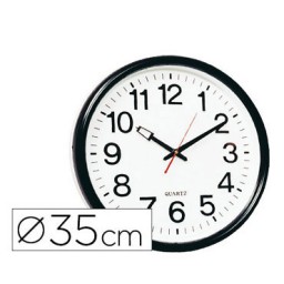 Reloj pared 34 cm.  Q-Connect 22369