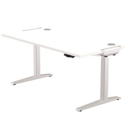 Tablero mesa elevable 180 cm. blanca Fellowes